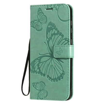 3D Butterflies Embossing Pattern Horizontal Flip Leather Case with Holder & Card Slot & Wallet