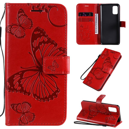 3D Butterflies Embossing Pattern Horizontal Flip Leather Case with Holder & Card Slot & Wallet, For Samsung Galaxy A41, For Samsung Galaxy A51 5G, For Samsung Galaxy A71 5G