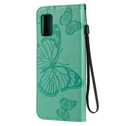 3D Butterflies Embossing Pattern Horizontal Flip Leather Case with Holder & Card Slot & Wallet