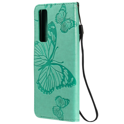 3D Butterflies Embossing Pattern Horizontal Flip Leather Case with Holder & Card Slot & Wallet, For Huawei Nova 7, For Huawei Nova 7 Pro, For Huawei Nova 7 SE / P40 Lite 5G