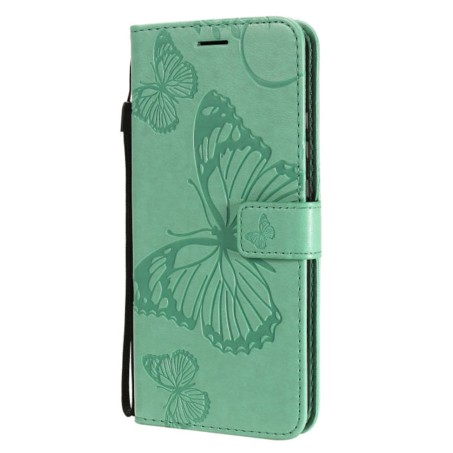 3D Butterflies Embossing Pattern Horizontal Flip Leather Case with Holder & Card Slot & Wallet, For Huawei Y7P / P40 Lite E / Honor 9C, For Huawei P Smart(2020), For Huawei Y5P / Honor 9s