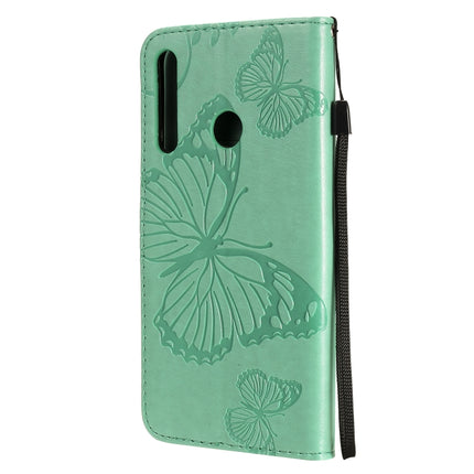 3D Butterflies Embossing Pattern Horizontal Flip Leather Case with Holder & Card Slot & Wallet, For Huawei Y7P / P40 Lite E / Honor 9C, For Huawei P Smart(2020), For Huawei Y5P / Honor 9s
