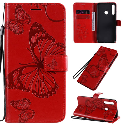 3D Butterflies Embossing Pattern Horizontal Flip Leather Case with Holder & Card Slot & Wallet, For Huawei Y7P / P40 Lite E / Honor 9C, For Huawei P Smart(2020), For Huawei Y5P / Honor 9s
