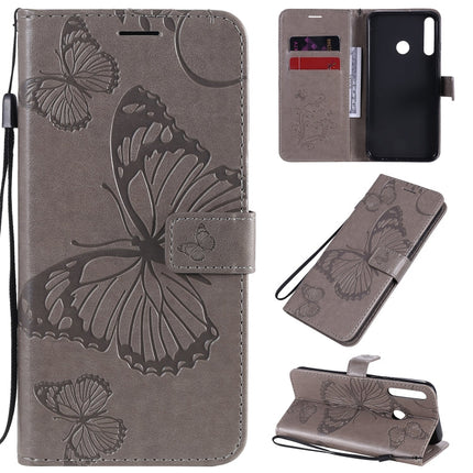 3D Butterflies Embossing Pattern Horizontal Flip Leather Case with Holder & Card Slot & Wallet, For Huawei Y7P / P40 Lite E / Honor 9C, For Huawei P Smart(2020), For Huawei Y5P / Honor 9s
