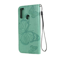 3D Butterflies Embossing Pattern Horizontal Flip Leather Case with Holder & Card Slot & Wallet