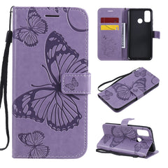 3D Butterflies Embossing Pattern Horizontal Flip Leather Case with Holder & Card Slot & Wallet, For Huawei Y7P / P40 Lite E / Honor 9C, For Huawei P Smart(2020), For Huawei Y5P / Honor 9s, For Huawei Y6P