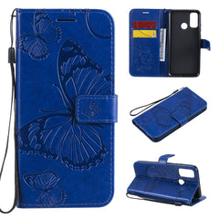 3D Butterflies Embossing Pattern Horizontal Flip Leather Case with Holder & Card Slot & Wallet, For Huawei Y7P / P40 Lite E / Honor 9C, For Huawei P Smart(2020), For Huawei Y5P / Honor 9s, For Huawei Y6P