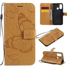 3D Butterflies Embossing Pattern Horizontal Flip Leather Case with Holder & Card Slot & Wallet, For Huawei Y7P / P40 Lite E / Honor 9C, For Huawei P Smart(2020), For Huawei Y5P / Honor 9s, For Huawei Y6P