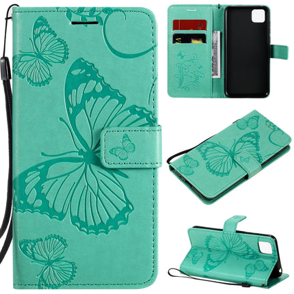 3D Butterflies Embossing Pattern Horizontal Flip Leather Case with Holder & Card Slot & Wallet, For Huawei Y7P / P40 Lite E / Honor 9C, For Huawei P Smart(2020), For Huawei Y5P / Honor 9s