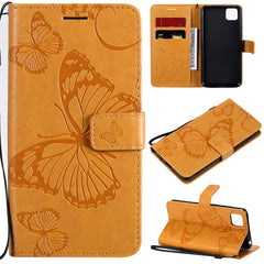 3D Butterflies Embossing Pattern Horizontal Flip Leather Case with Holder & Card Slot & Wallet, For Huawei Y7P / P40 Lite E / Honor 9C, For Huawei P Smart(2020), For Huawei Y5P / Honor 9s, For Huawei Y6P