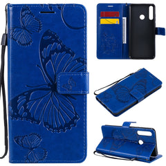 3D Butterflies Embossing Pattern Horizontal Flip Leather Case with Holder & Card Slot & Wallet, For Huawei Y7P / P40 Lite E / Honor 9C, For Huawei P Smart(2020), For Huawei Y5P / Honor 9s, For Huawei Y6P