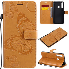 3D Butterflies Embossing Pattern Horizontal Flip Leather Case with Holder & Card Slot & Wallet, For Huawei Y7P / P40 Lite E / Honor 9C, For Huawei P Smart(2020), For Huawei Y5P / Honor 9s, For Huawei Y6P