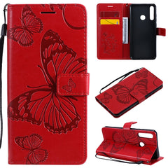 3D Butterflies Embossing Pattern Horizontal Flip Leather Case with Holder & Card Slot & Wallet, For Huawei Y7P / P40 Lite E / Honor 9C, For Huawei P Smart(2020), For Huawei Y5P / Honor 9s, For Huawei Y6P