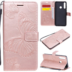 3D Butterflies Embossing Pattern Horizontal Flip Leather Case with Holder & Card Slot & Wallet, For Huawei Y7P / P40 Lite E / Honor 9C, For Huawei P Smart(2020), For Huawei Y5P / Honor 9s, For Huawei Y6P