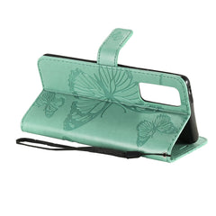 3D Butterflies Embossing Pattern Horizontal Flip Leather Case with Holder & Card Slot & Wallet