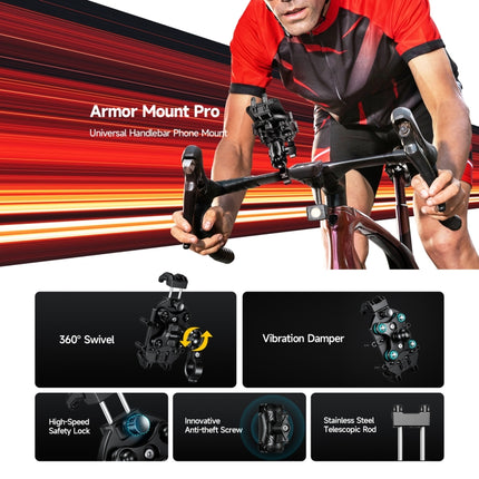 Ulefone Armor Mount Pro AM01 Universal Bicycle Handle Phone Holder, Armor Mount Pro