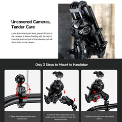 Ulefone Armor Mount Pro AM01 Universal Bicycle Handle Phone Holder, Armor Mount Pro