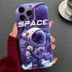 For iPhone 14 Pro Max / Purple Astronaut