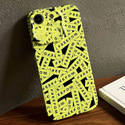 Painted Pattern Precise Hole PC Phone Case, For iPhone SE 2022 / 2020 / 8 / 7