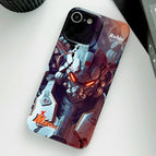 For iPhone SE 2022 / 2020 / 8 / 7 / Orange Robot