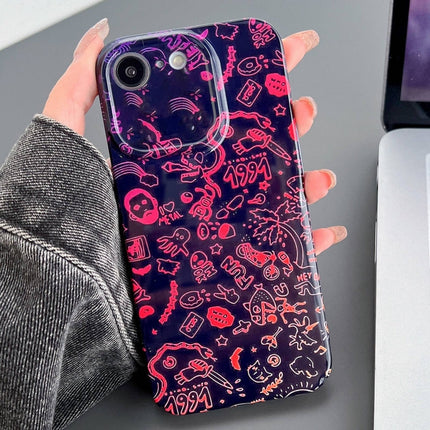 Painted Pattern Precise Hole PC Phone Case, For iPhone SE 2022 / 2020 / 8 / 7