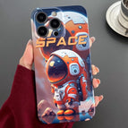 For iPhone 13 Pro / Orange Astronaut