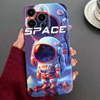 For iPhone 12 Pro Max / Orange White Astronaut