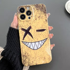 For iPhone 12 Pro Max / Yellow Background Smiling