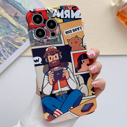 Painted Pattern Precise Hole PC Phone Case, For iPhone 11 Pro Max