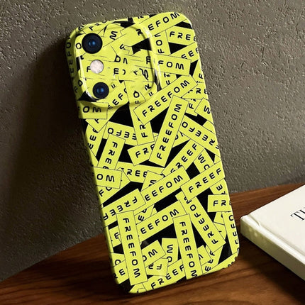Painted Pattern Precise Hole PC Phone Case, For iPhone XS Max
