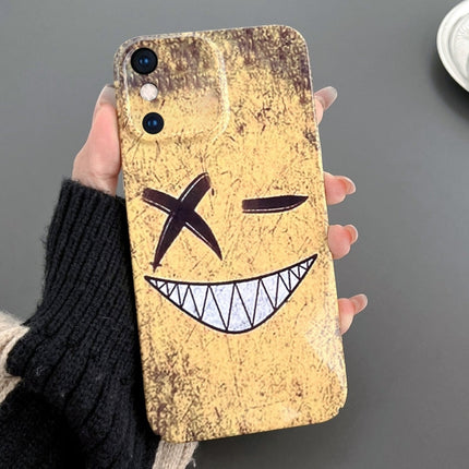 Painted Pattern Precise Hole PC Phone Case, For iPhone XS Max