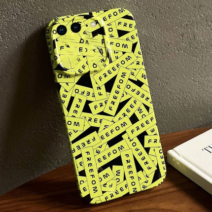 Painted Pattern Precise Hole PC Phone Case, For iPhone 8 Plus / 7 Plus