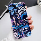 For iPhone 8 Plus / 7 Plus / Purple Comics