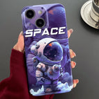 For iPhone 15 / Purple Astronaut