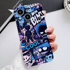 For iPhone 15 / Purple Comics