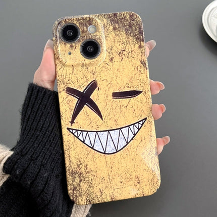 Painted Pattern Precise Hole PC Phone Case, For iPhone 15