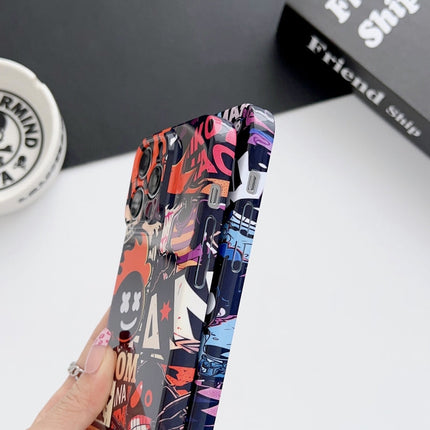 Painted Pattern Precise Hole PC Phone Case, For iPhone SE 2022 / 2020 / 8 / 7