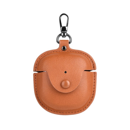 Leather TWS Earphone Protective Case with Hook, For Bose QuietComfort Earbuds II