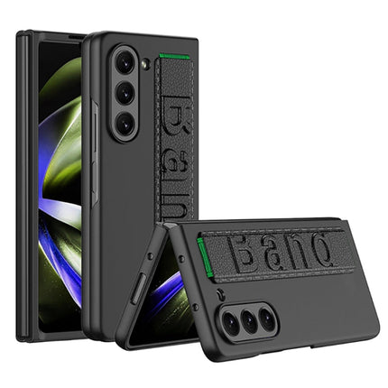 GKK Ultra-thin Wristband Shockproof Phone Case with Holder, For Samsung Galaxy Z Fold5 5G
