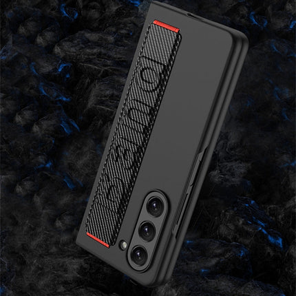 GKK Ultra-thin Wristband Shockproof Phone Case with Holder, For Samsung Galaxy Z Fold5 5G