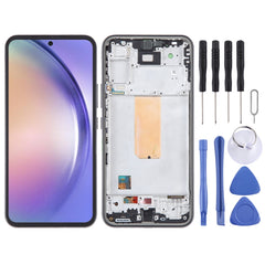 Original LCD Screen Digitizer Full Assembly with Frame, For Samsung Galaxy A25 SM-A256B, For Samsung Galaxy A15 5G SM-A156B, For Samsung Galaxy A35 SM-A356B, For Samsung Galaxy A05 SM-A055F, For Samsung Galaxy A05s SM-A057F�����������������������������...