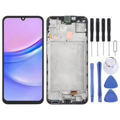 Original LCD Screen Digitizer Full Assembly with Frame, For Samsung Galaxy A25 SM-A256B, For Samsung Galaxy A15 5G SM-A156B, For Samsung Galaxy A35 SM-A356B, For Samsung Galaxy A05 SM-A055F, For Samsung Galaxy A05s SM-A057F�����������������������������...