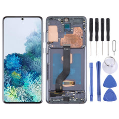 6.78 inch EU Version OLED LCD Screen Digitizer Full Assembly with Frame(Black)