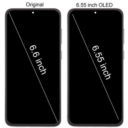 6.78 inch EU Version OLED LCD Screen Digitizer Full Assembly with Frame(Black), For Samsung Galaxy S23+ 5G SM-S916B, For Samsung Galaxy S22 Ultra 5G SM-S908B (EU Version), For Samsung Galaxy S21+ 5G SM-G996B, For Samsung Galaxy S20+ 4G/5G SM-G985/986��...