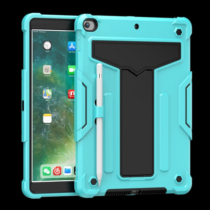 T-shaped Bracket Contrast Color Shockproof PC + Silicone Flat Protective Case, For iPad 10.2 / iPad Pro 10.5, For Samsung Galaxy Tab A8.4 (2020) T307