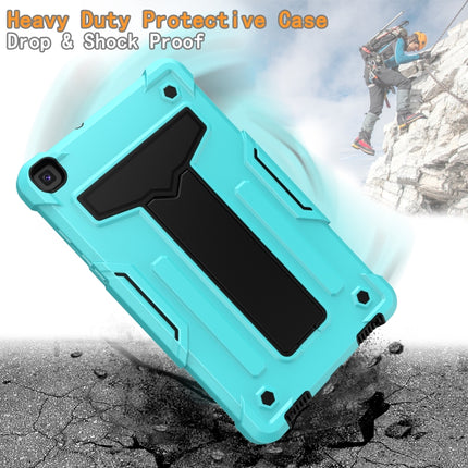 T-shaped Bracket Contrast Color Shockproof PC + Silicone Flat Protective Case, For Samsung Galaxy Tab A8.0 (2019) T290, For Samsung Galaxy Tab A10.1 (2019) T510