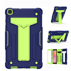 T-shaped Bracket Contrast Color Shockproof PC + Silicone Flat Protective Case, For Samsung Galaxy Tab A8.0 (2019) T290, For Samsung Galaxy Tab A10.1 (2019) T510