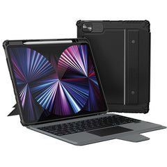 Nillkin Bumper Combo Keyboard Case with Backlight, For iPad Pro 12.9 2020/2021/2022, For iPad Air 2020 10.9/Air 2022 10.9/Pro 11, For iPad 10.2 2019/2020/2021