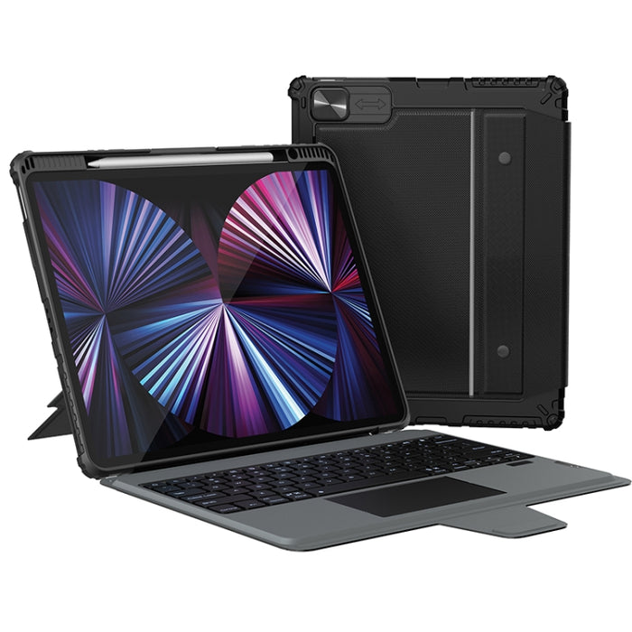Nillkin Bumper Combo Keyboard Case with Backlight, For iPad Pro 12.9 2020/2021/2022, For iPad 10.2 2019/2020/2021