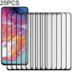 25 PCS Full Glue Full Screen Tempered Glass Film, For Samsung Galaxy A01, For Samsung Galaxy A21s, For Samsung Galaxy A70, For Samsung Galaxy M01, For Xiaomi Redmi 9, For Xiaomi Redmi 9A / 9A Sport / 9C / 9C NFC / Poco C31 / 9 Acitv��������������������...